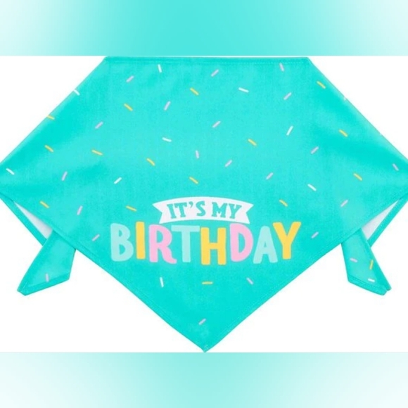 EUC Dog or Cat Birthday Bandanas and Birthday Hats - Size XS/S - Picture 6 of 10